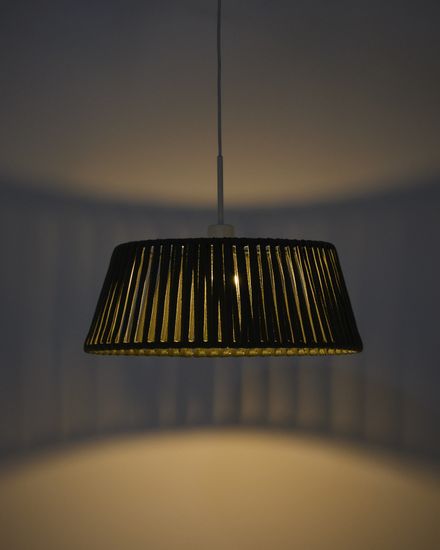 Абажур для подвесного светильника Aldet зеленый, Ø46 см