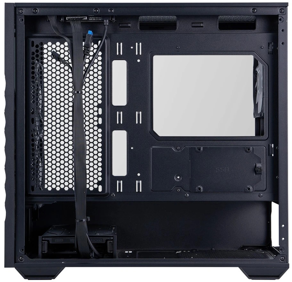 Корпус mATX 1STPLAYER D7-BK-3F7