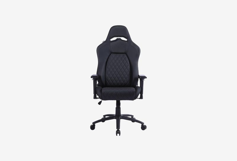 Кресло CACTUS экокожа черный 85x32x66CS-CHR-130-M