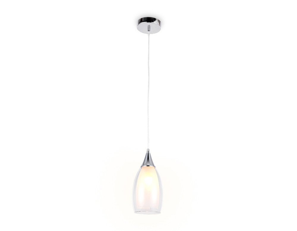 Подвесной светильник TR3542 CH/CL хром/прозрачный E14 max 40W D130*1000