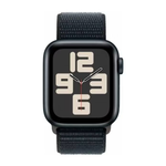 Apple Watch SE 2 2024 40mm Midnight Aluminum Case with Ink Sport Loop