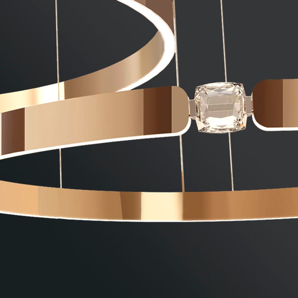 Подвесная Люстра Sellif B Ring D40 Brown By Imperiumloft