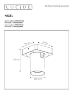 Спот Lucide Nigel 09929/05/02