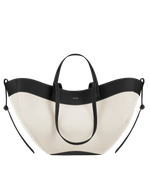 Сумка Polene Cyme EDITION BLACK CANVAS