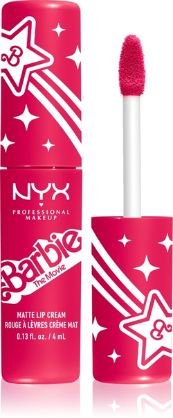 NYX Professional Makeup Barbie Smooth Whip Matte Lip Cream - жидкая матовая помада, 4 ml