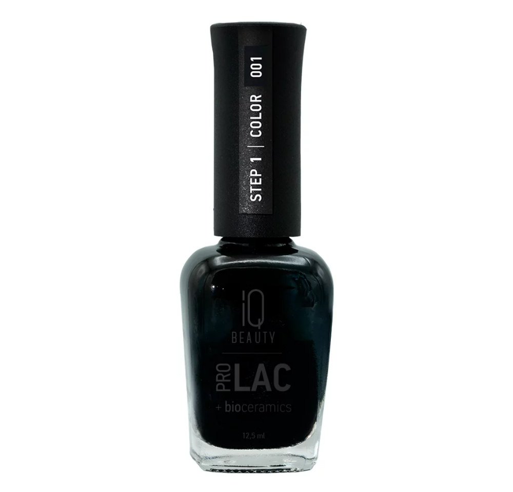 IQ Beauty - Лак для ногтей с биокерамикой 001 , 12.5мл