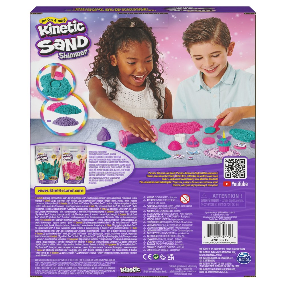 Kinetic Sand - Кинетический песок ПЕКАРНЯ ЕДИНОРОГОВ + аксессуары 6065201