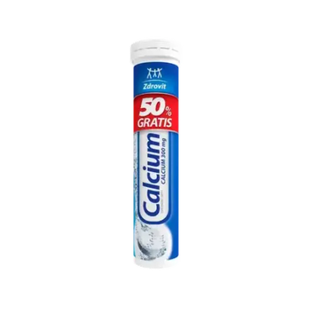 Здровит Кальций пищевая добавка, 20 шипучих таблеток