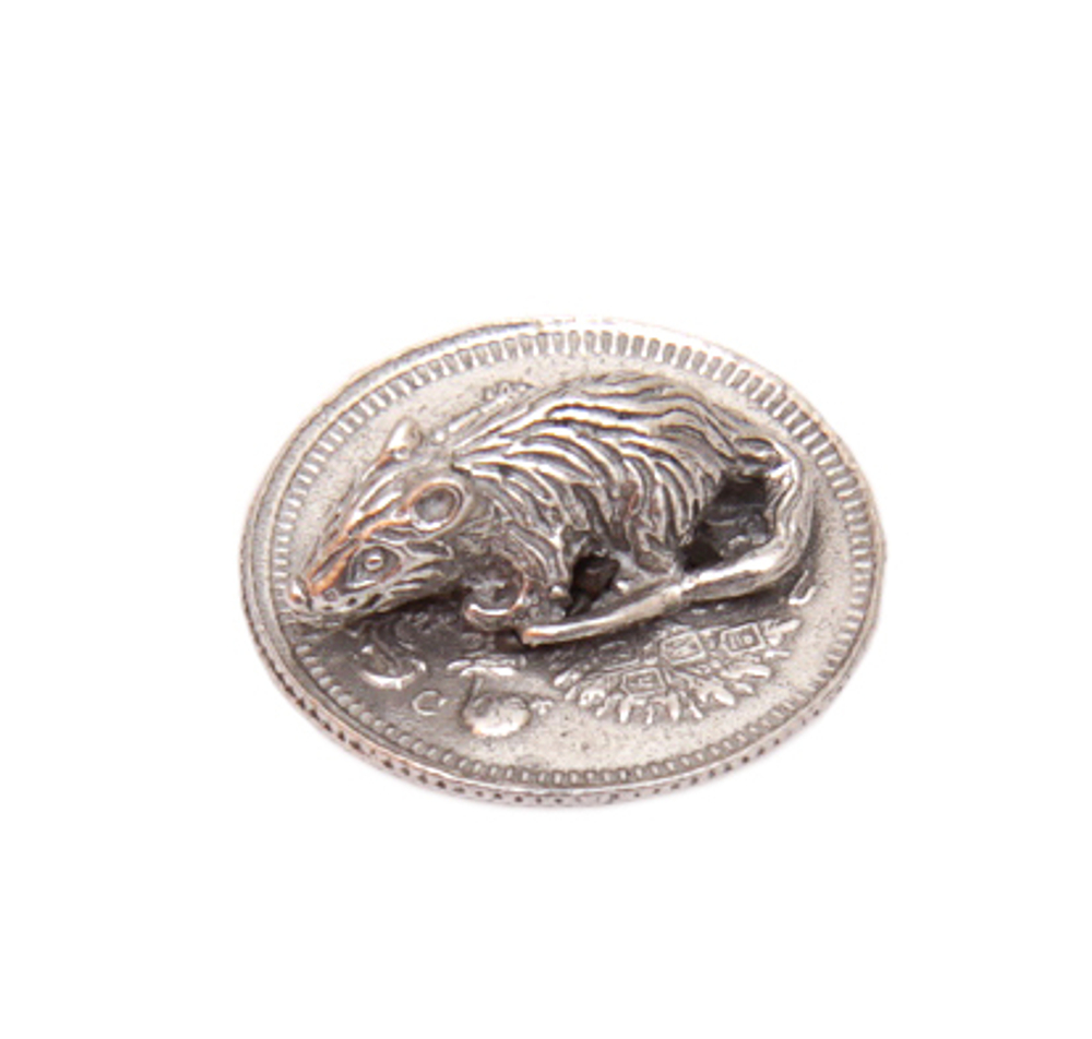 Денежная мышь на царской монете