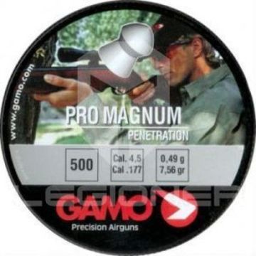 Пули для пневматики Gamo ProMagnum cal.4,5 500 шт. 0,49гр.