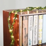 Гирлянда для улицы «Лиана» 3м, 30 ламп LED, 2 реж, IP-55, Теплый белый (солнечная батарея).