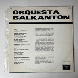 Винтажная виниловая пластинка LP Orquesta Balkanton (Куба 1973)