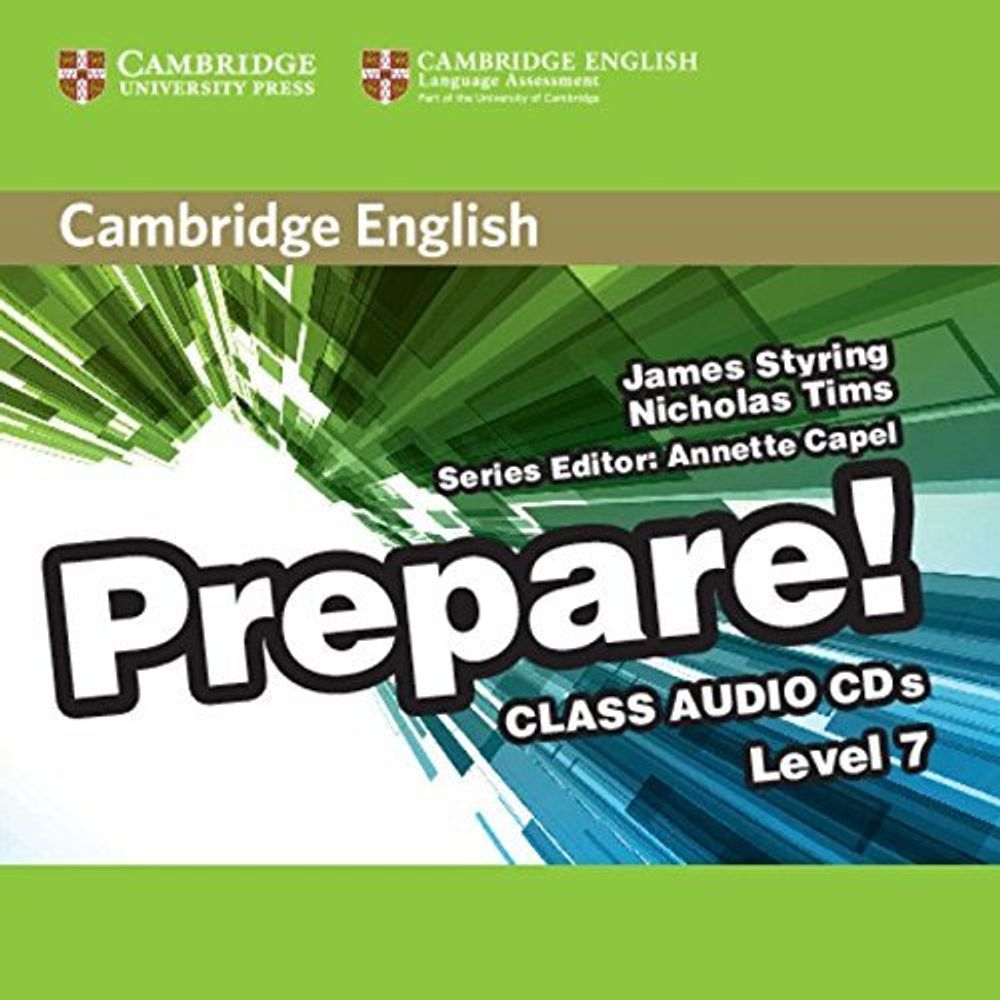 Купить Cambridge English Prepare! Level 7 Class Audio CDs (3) с доставкой  по России