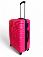 Большой чемодан Bon-Voyage Model Eight, Ярко-розовый, L-