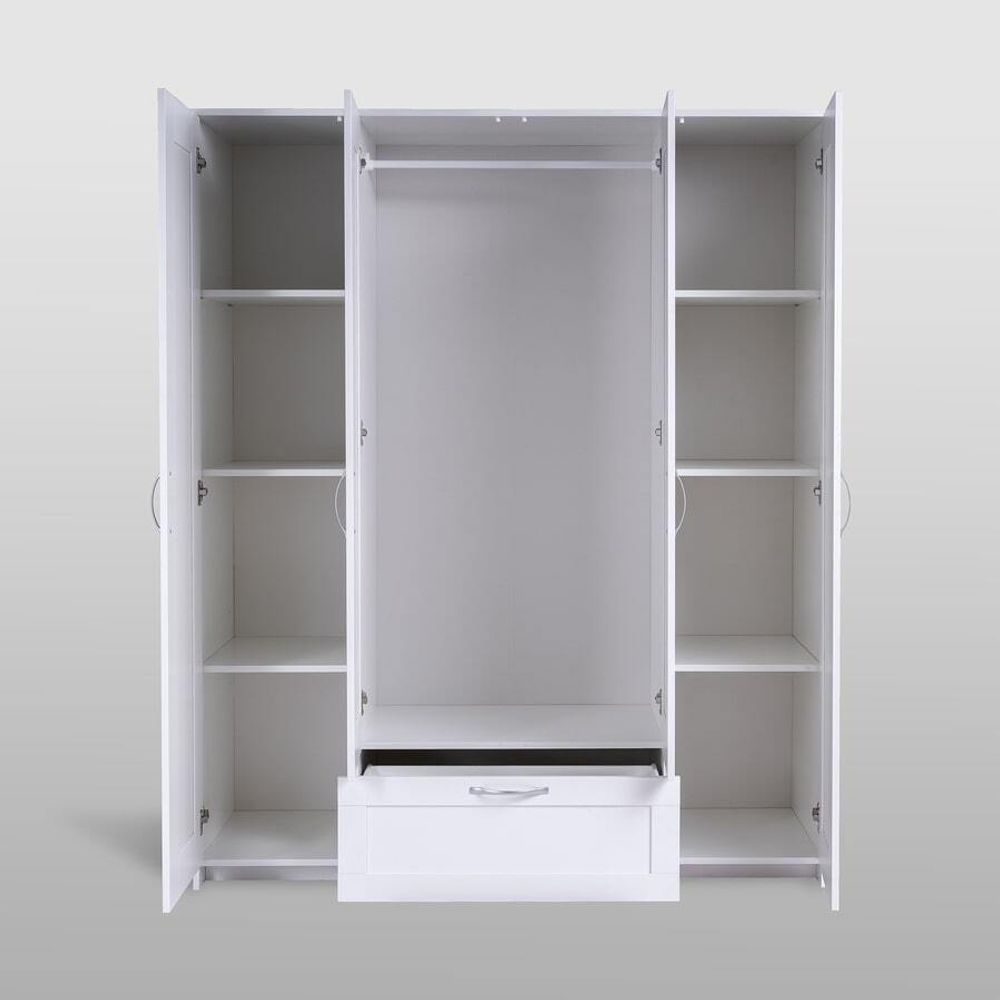 Сириус Шкаф комбинированный 4 двери и 1 ящик