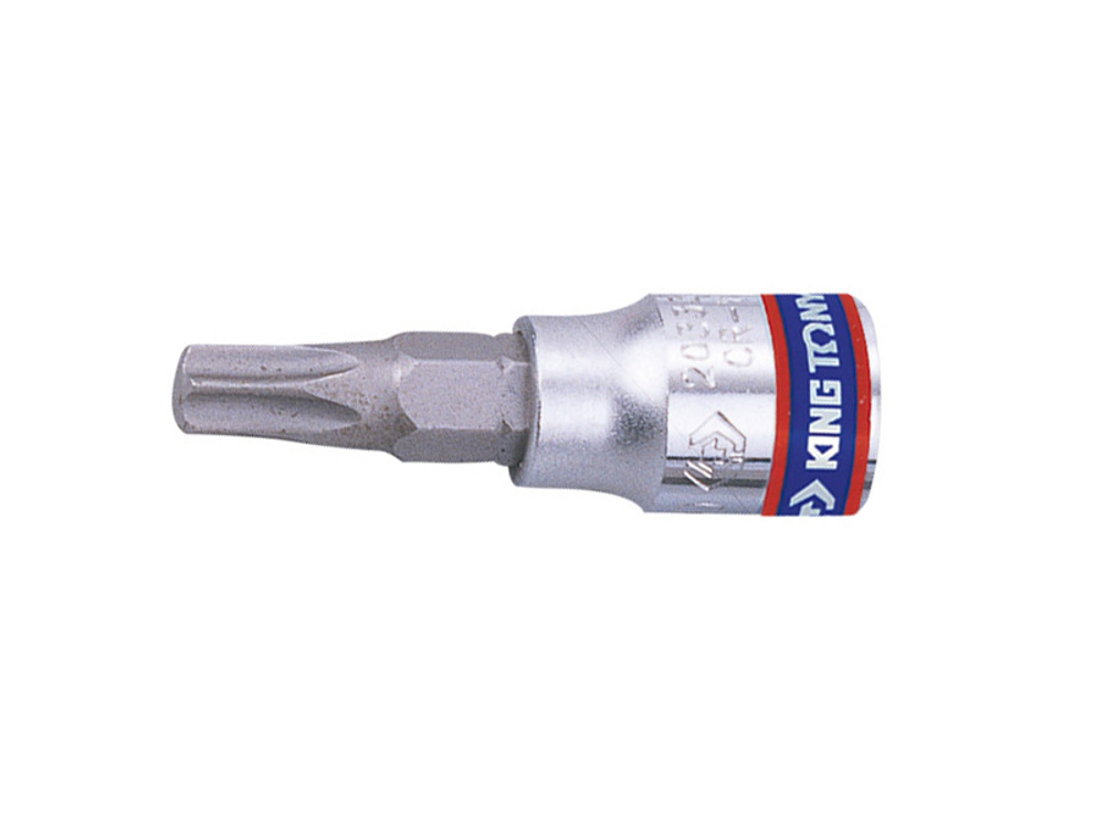 Насадка (бита) торцевая  KING TONY 203315 TORX 1/4” L=37мм T15