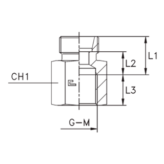 Соединение PS DL35 42х2 (корпус)