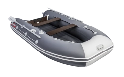 Лодка Таймень LX 3200 НДНД, 3200*1620*460 мм., цвет графит - серый