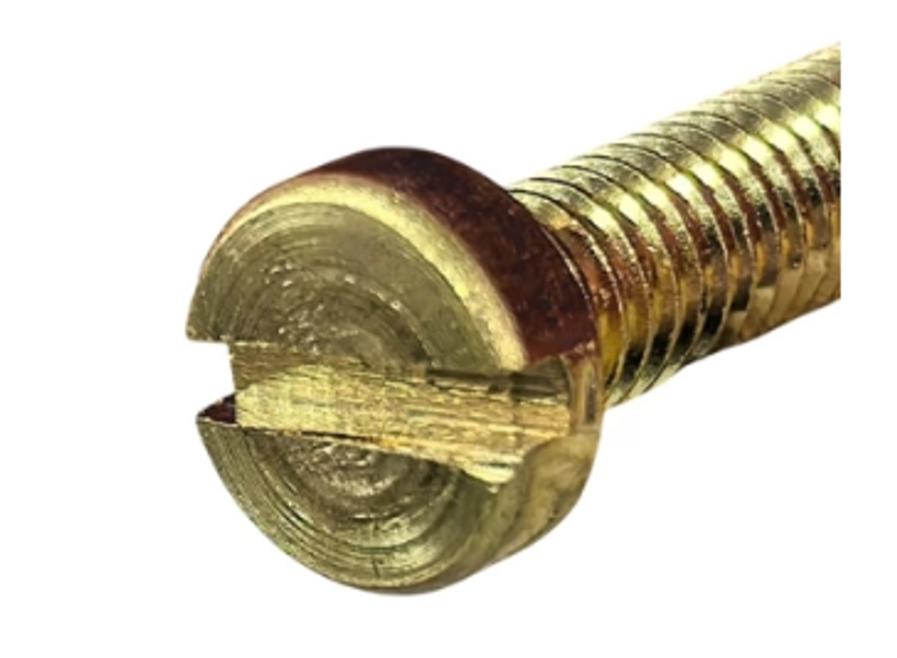 Винт 6х30 цилиндр головка (прямой шлиц)