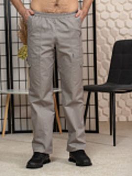 Брюки мужские М-750А ткань Элит-145 (серый)