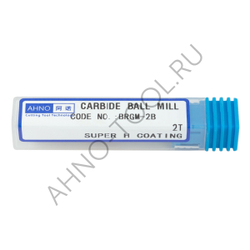 Фреза монолитная твердосплавная BRGM-2B-R4.5 HRC55 AHNO