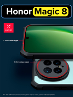 Чехол для Honor Magic 8 с Магсейф противоударный с усиленными углами XUNDD