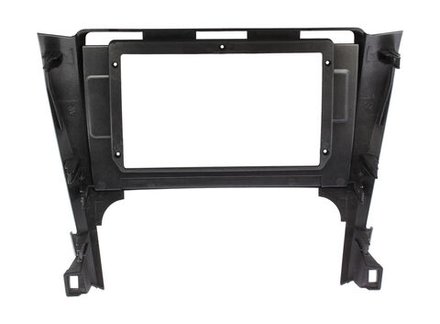 Комплект рамки с разъёмами 10" Toyota Camry 50 2011-2014 чёрная+серебро - Car-Smart 7048B