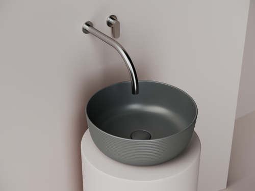 Раковина Ceramica Nova Element 36 см CN6073MDH темный антрацит матовый