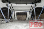Палатка на крышу автомобиля РИФ Soft RT02-120, тент серый, 400 гр., 120х240х115 см