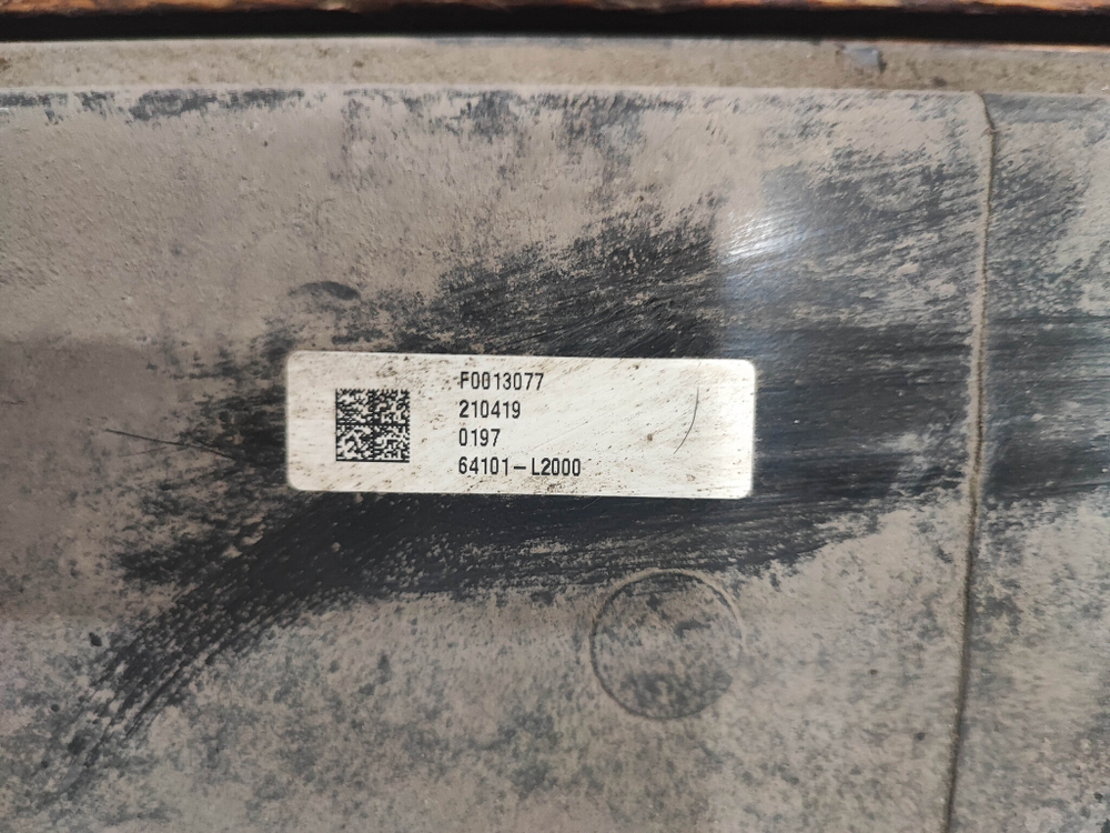 Панель передняя Kia K5 20-нв Б/У Оригинал 64101L2000