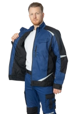 Куртка Brodeks KS202, синий/черный (XL)