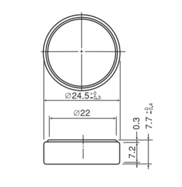 Элемент питания BR2477A Panasonic