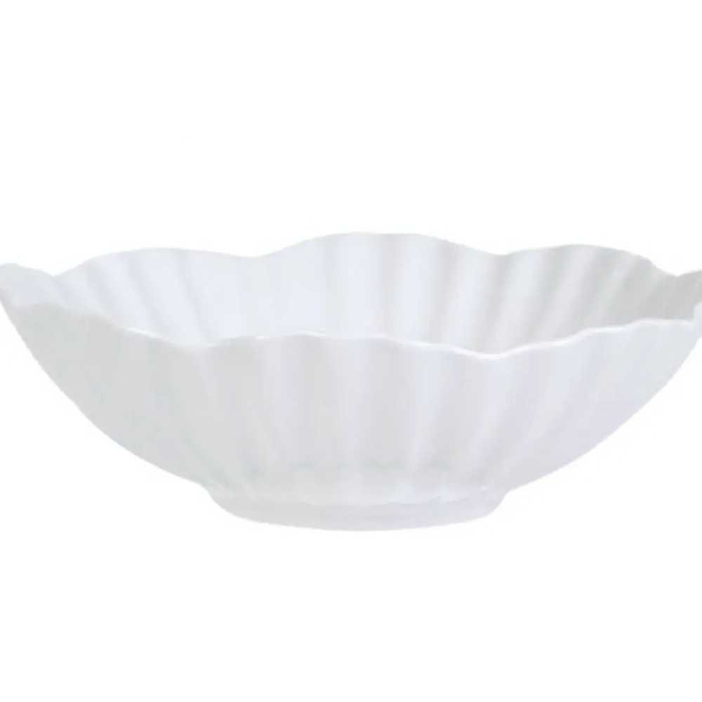 Салатник фарфоровый 300мл Квадратный Белый