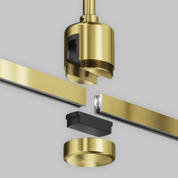 Крепление потолочное с прямым коннектором питания  Maytoni Flarity TRA158С-IPCL1-BS