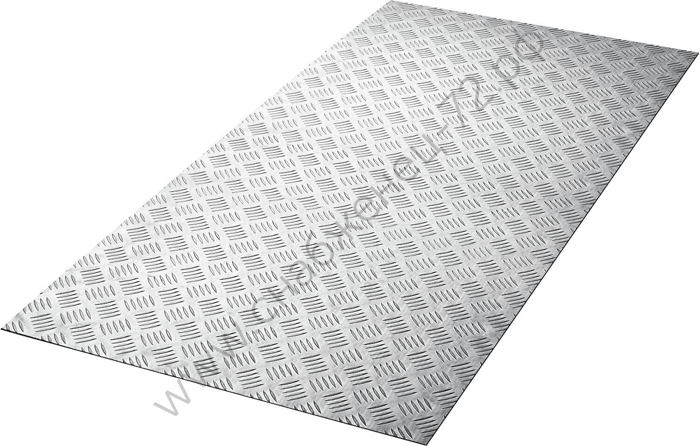 ЗУБР Квинтет 600х1200 х1.5 мм, Алюминиевый рифленый лист (53830)