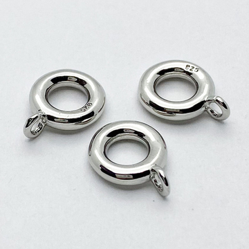 Бейл, родиевое покрытие, размер 11*9 мм, цена за 1 шт