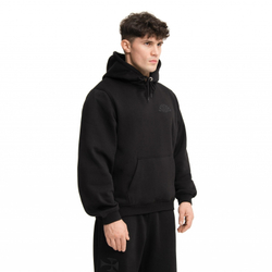 Худи Питерский Щит Фрактура Чёрный / Черный