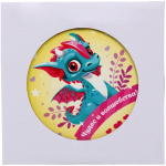 Подставка под горячее керамическая 16см «Озорной Дракон Энди»