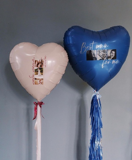 Воздушные шары с фотографиями №2553