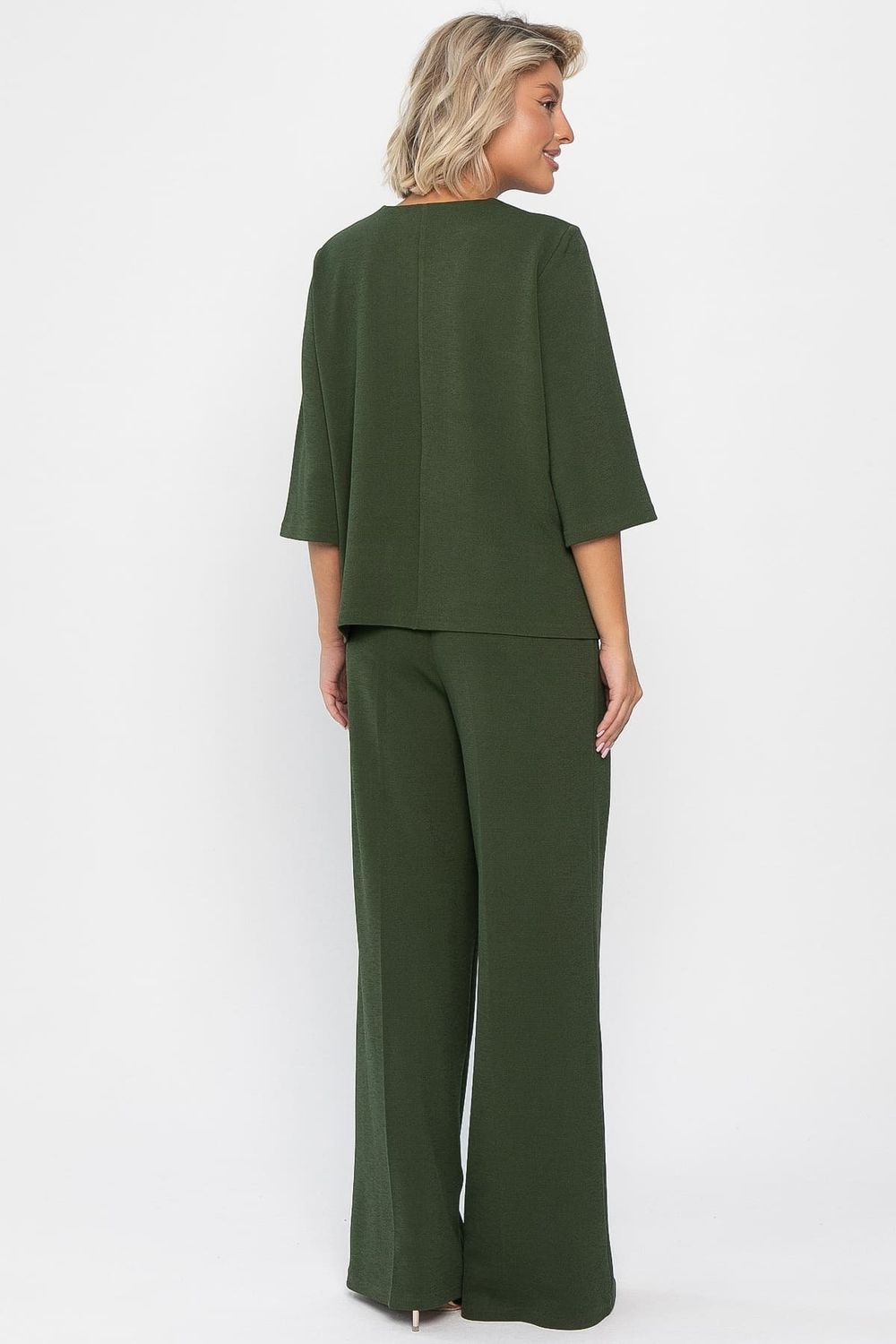 Костюм трикотажный Альберта (темно-зеленый) К14342-10М LT Collection