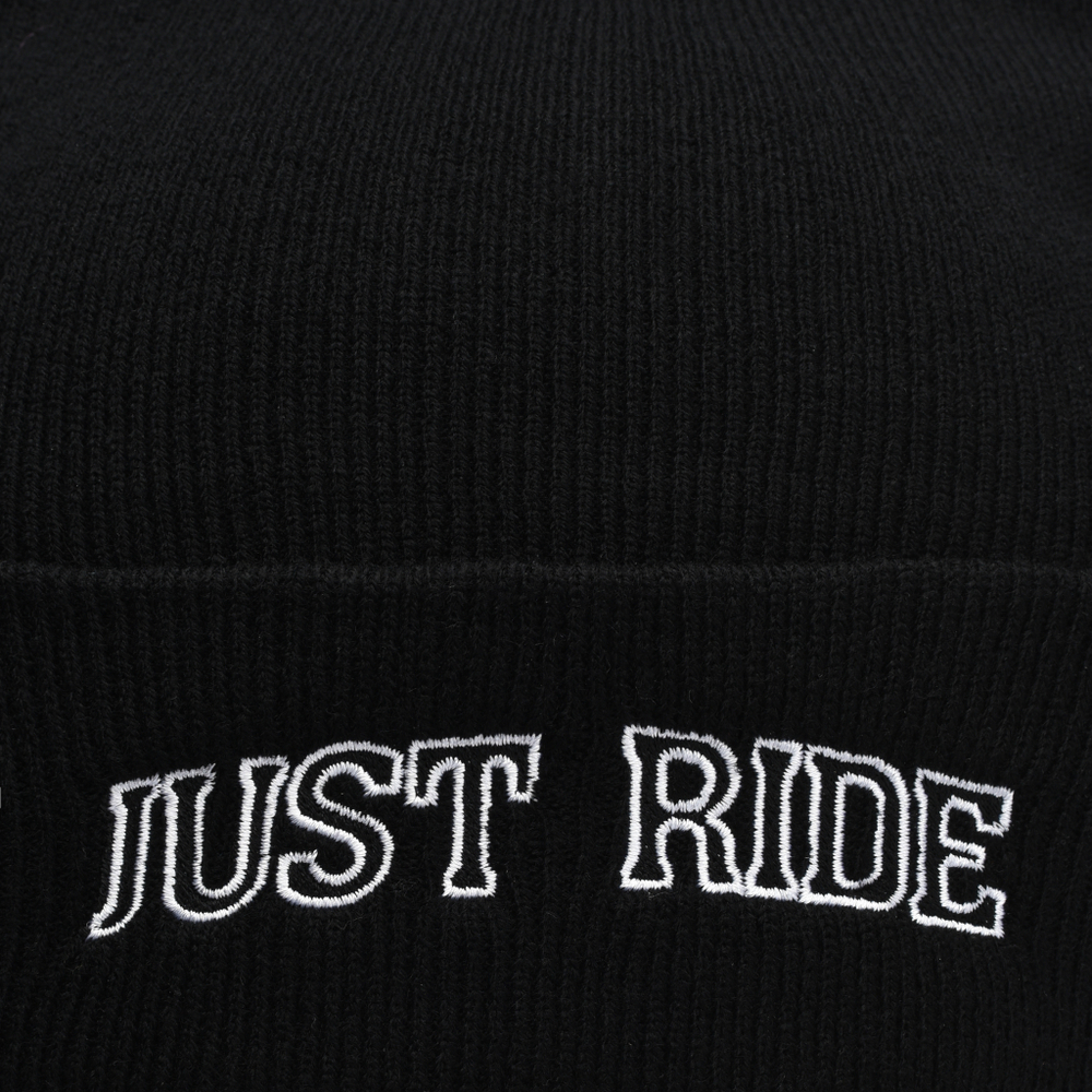 Шапка JUST RIDE, черный