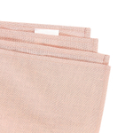 Скатерть на стол из умягченного льна с декоративной обработкой цвета пыльной розы Essential, 143х250