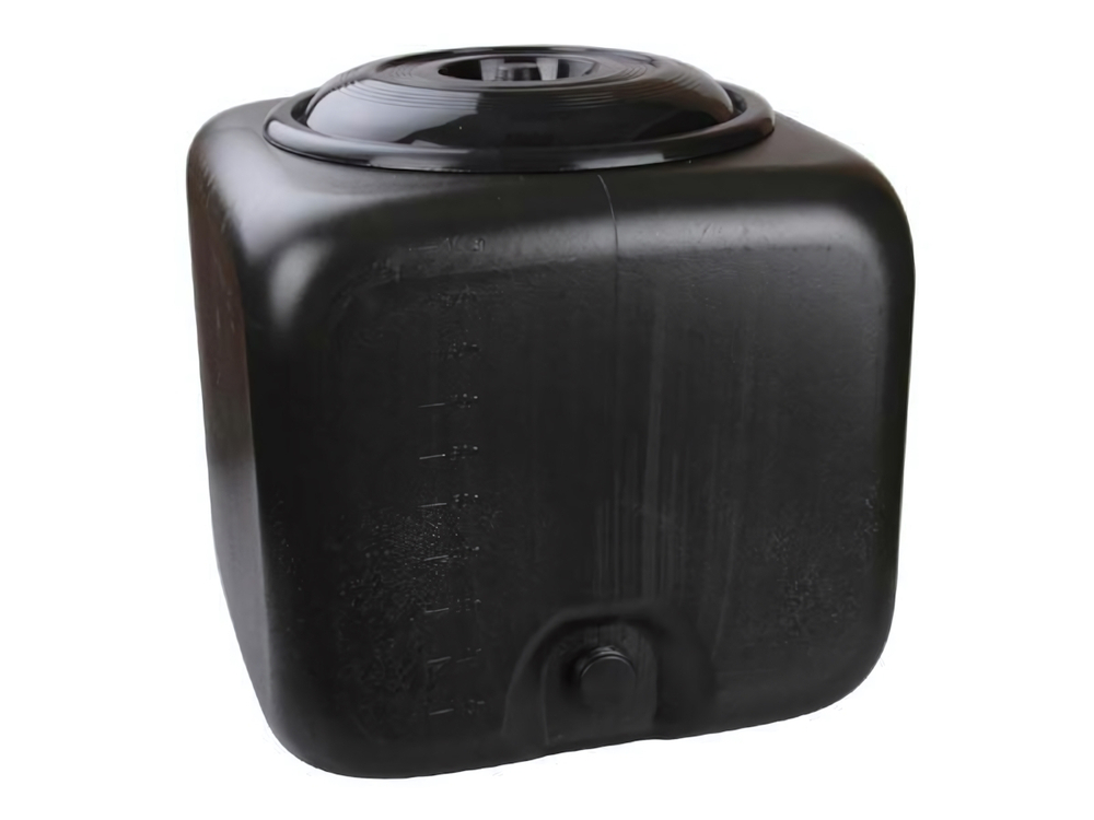 Бак 100л для душевой квадратный