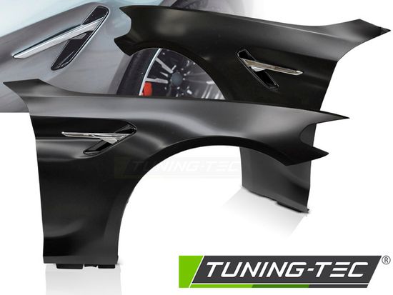 Крылья SPORT STYLE WITH SIDE VENT CHROME для BMW G30 G31 17-20