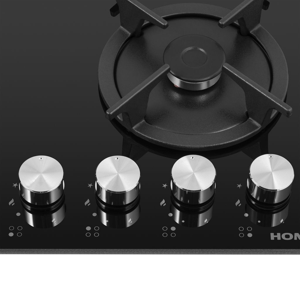 Газовая варочная панель HOMSair HGG641BK фото 6