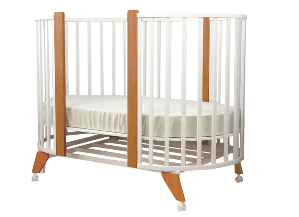 Кровать 6 в 1 СОФИЯ с универсальным маятником + 2 матраса в комплекте