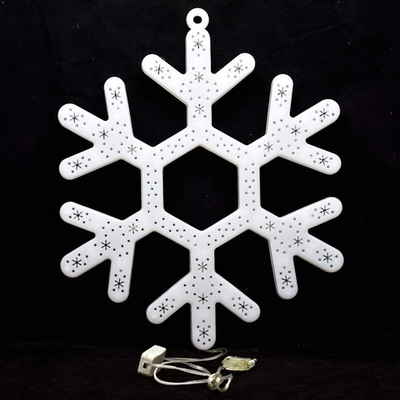 Световое панно снежинка 20л LED 30*30см, пак
