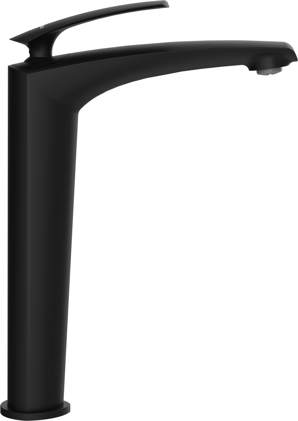 Смеситель для раковины STWORKI Гётеборг S03020BK + донный клапан SW-001BK черный матовый