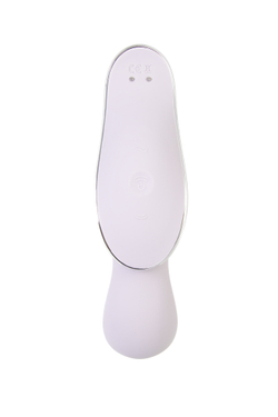 Вакуумный стимулятор клитора с вибрацией Satisfyer Curvy Trinity 2, сиреневый, 17,4 см