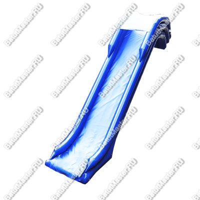 Надувная прямая водная горка для вышки (опоры) «Универсальная», 10*2*7 м